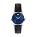 Movado Museum Classic Quartz Blue Mother of Pearl Dial Ladies Watch 0607422