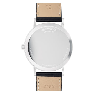 Movado Movado Signature Quartz Black Dial Unisex Watch 0607589