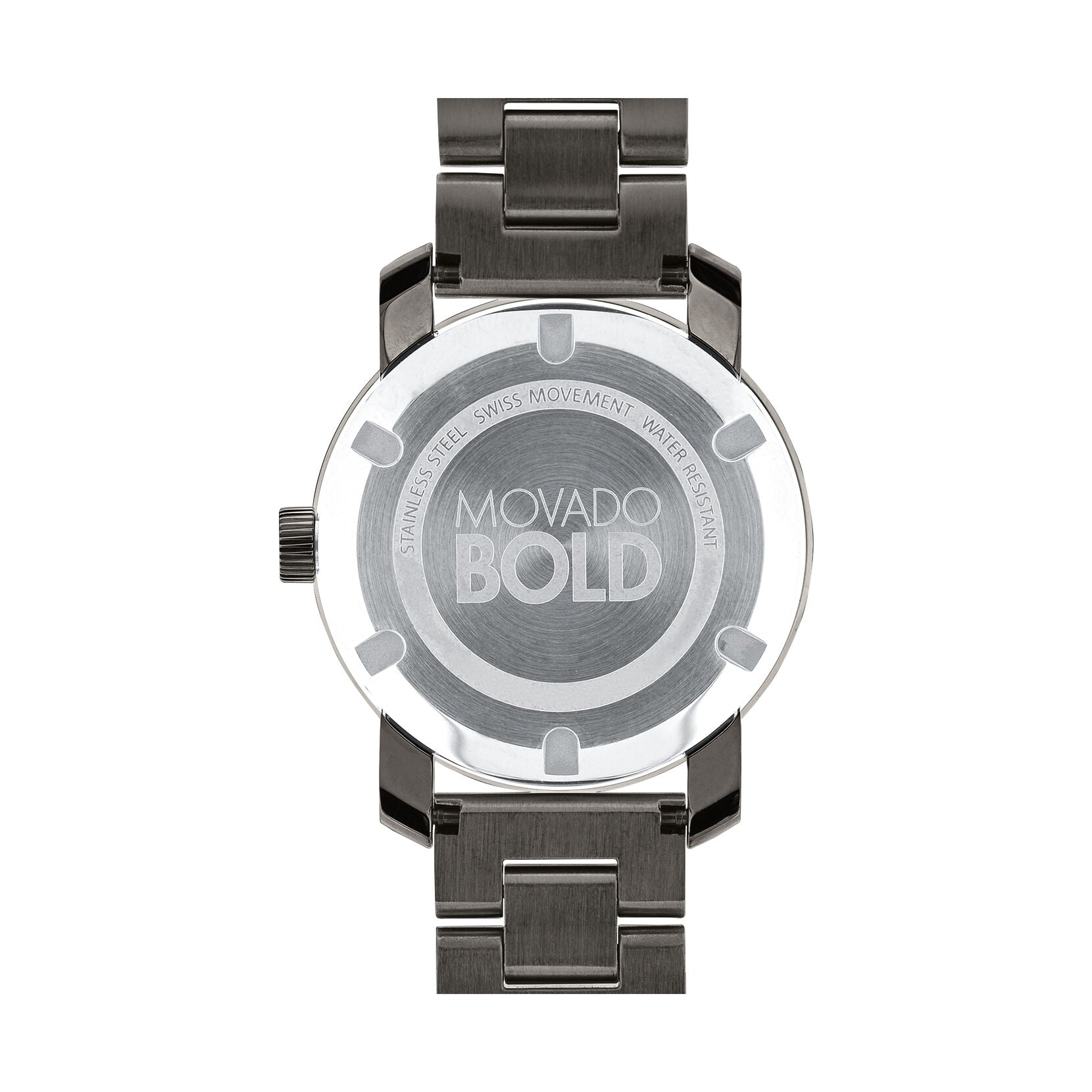 Movado Movado Bold Quartz Grey metallic Dial Ladies Watch 3600103