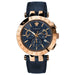 Versace V-Race Quartz Blue Dial Men's Watch VERQ00120