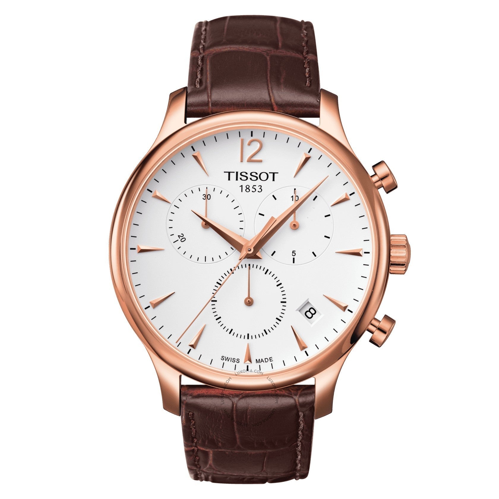 Tissot Tradition Chronograph White Dial Men's Watch T063.617.36.037.00