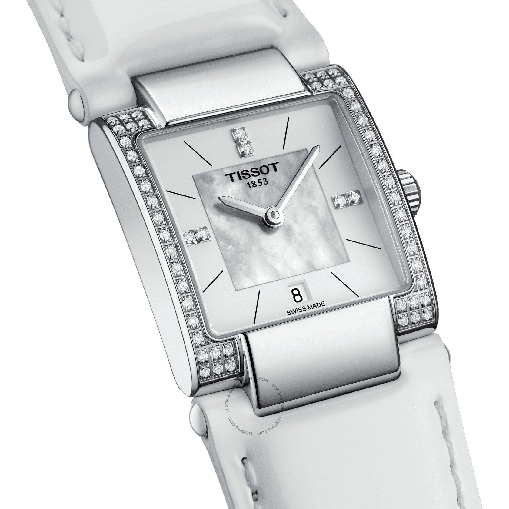 Tissot Tissot T2 Quartz White Outer Mother of Pearl Dial Ladies Watch T090.310.66.116.00