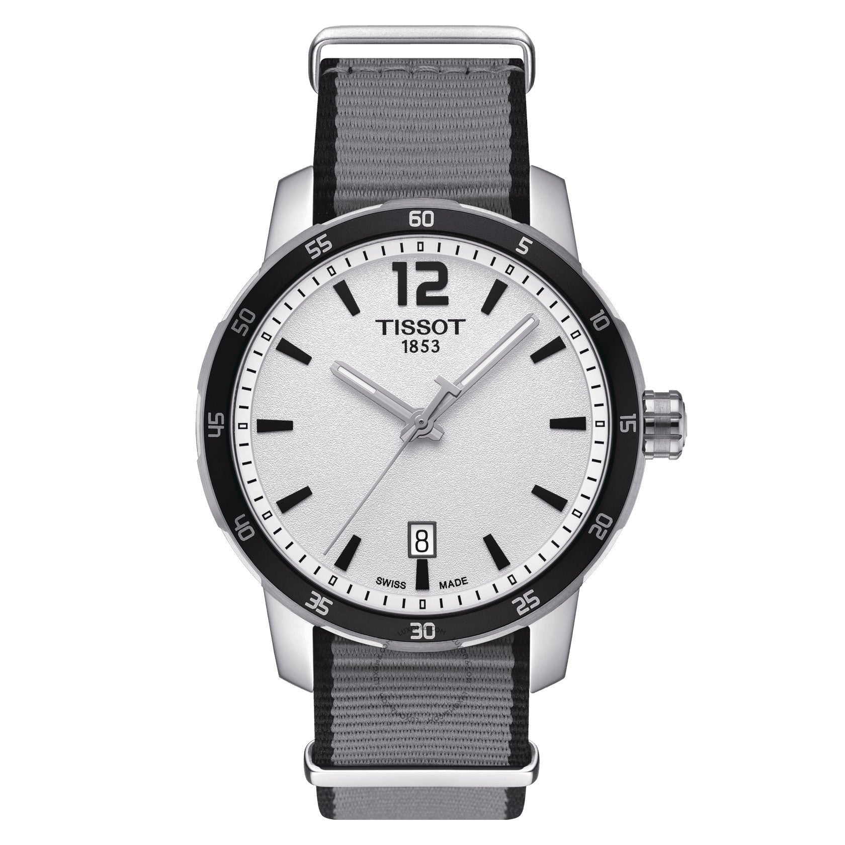 Tissot Quickster Quartz Silver Dial Men's Watch T095.410.17.037.00