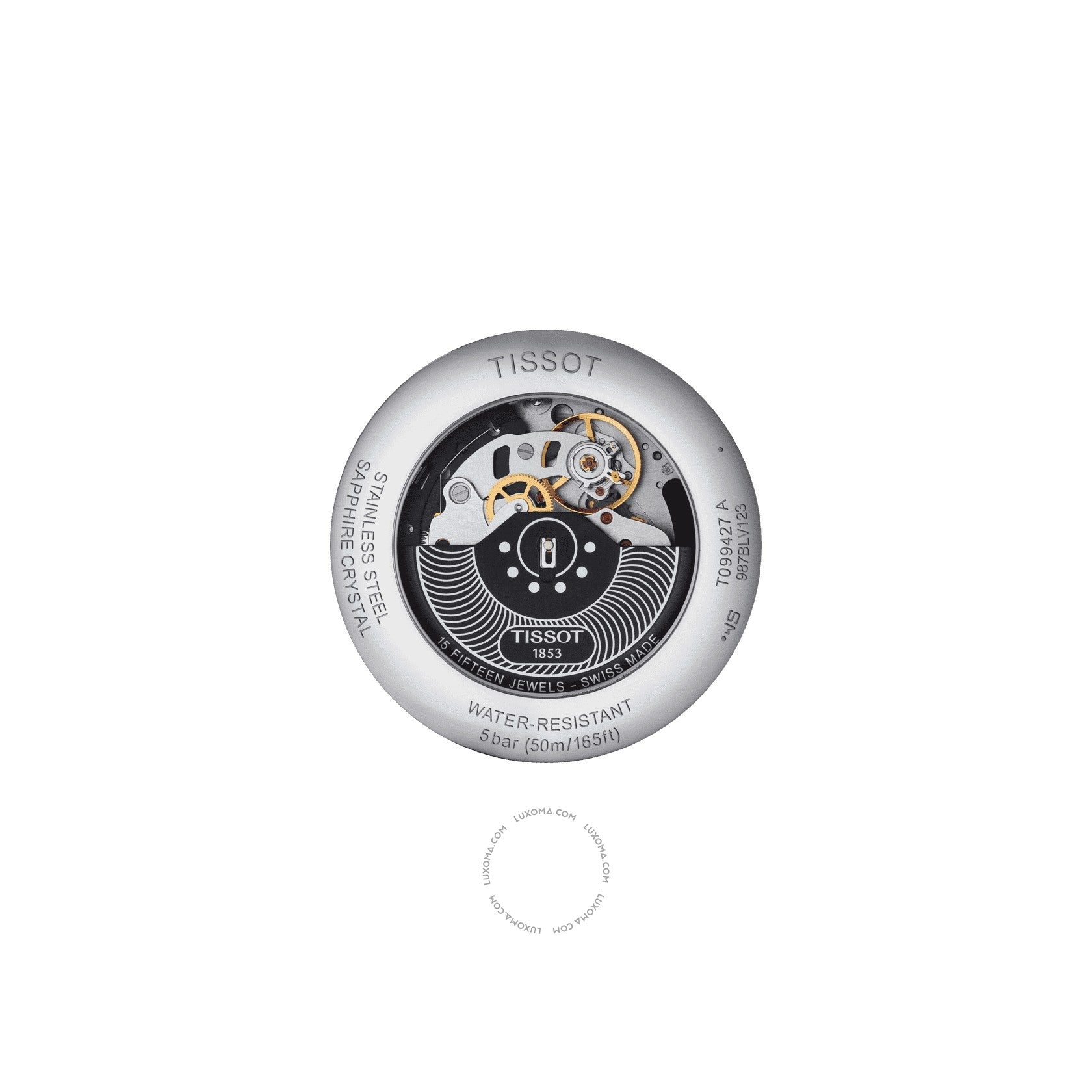 Tissot Tissot Chemin Des Tourelles Chronograph Silver Dial Men's Watch T099.427.11.038.00