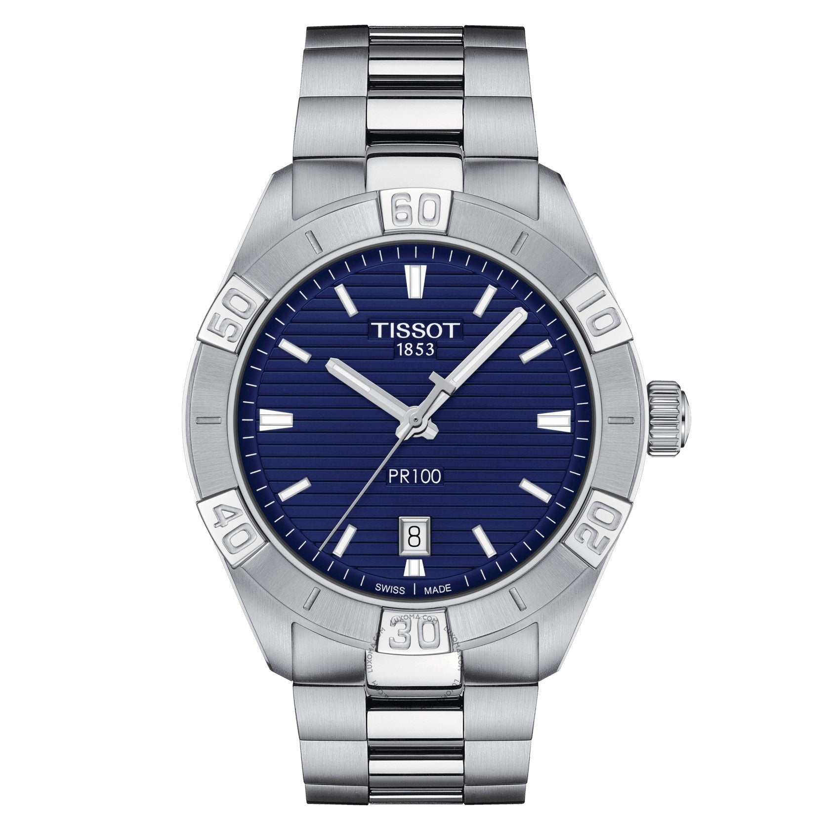 Tissot T-Classic Quartz Blue Dial Men's Watch T101.610.11.041.00