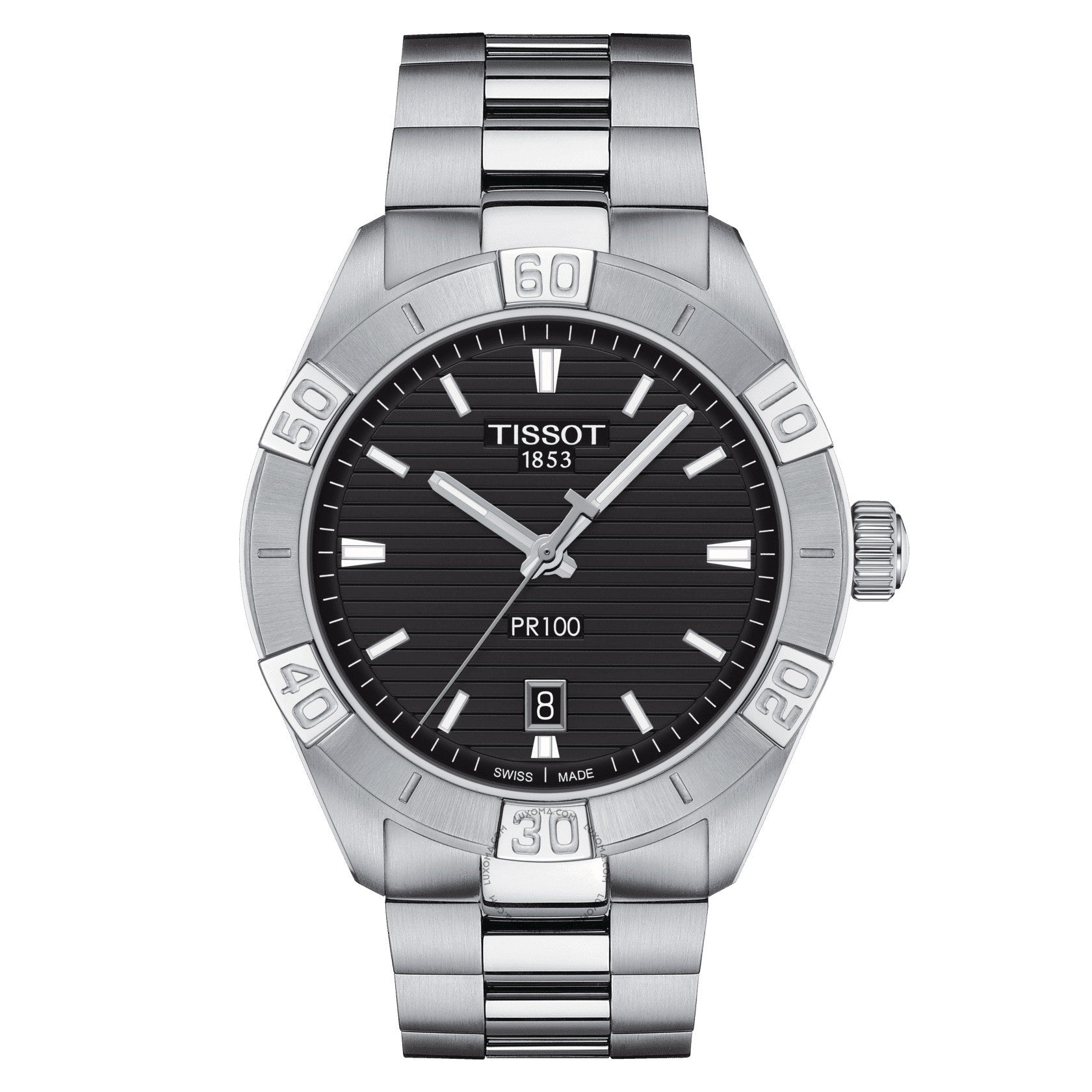 Tissot T-Classic Quartz Black Dial Men's Watch T101.610.11.051.00