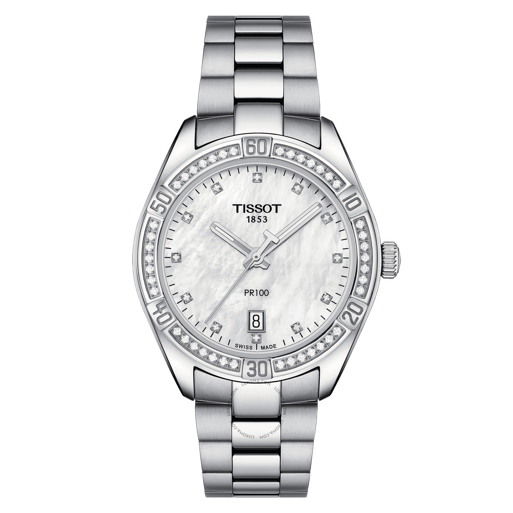 Tissot PR 100 Quartz Mother of Pearl Dial Ladies Watch T101.910.61.116.00
