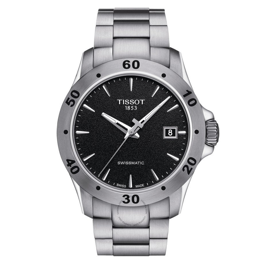 Tissot V8 Automatic Black Dial Men's Watch T106.407.11.051.00
