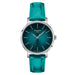 Tissot T-Classic Quartz Graded Turquoise-Black Dial Ladies Watch T143.210.17.091.00